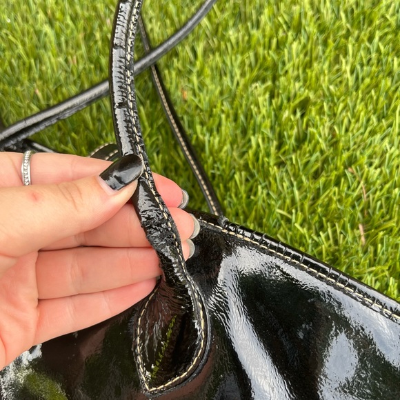Dooney & Bourke Black Leather Tote bag - Picture 3 of 14